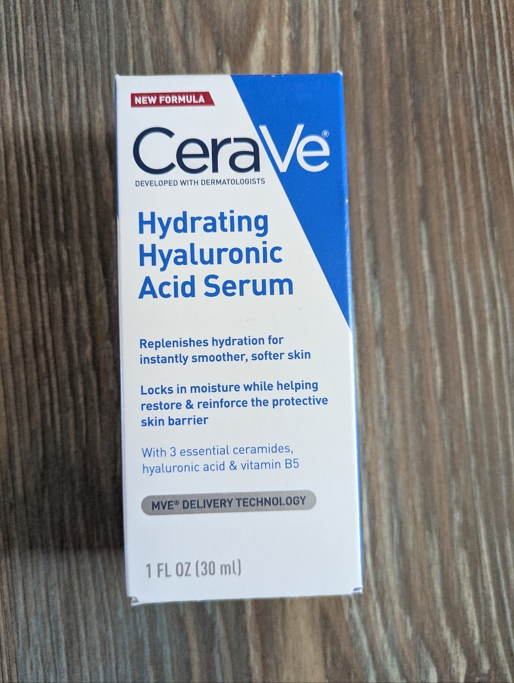 CeraVe Hydrating Hyaluronic Acid & B5 Serum 1 fl oz